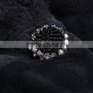 Hot Sale Real Natural Cashmere Fur Coat for Winter Overcoat photo-5