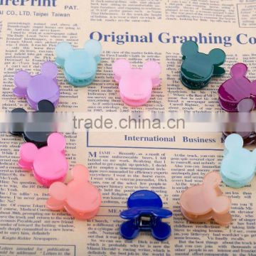 Pure color hair accessories girls mini resin hair claw cartoon hair claw clip