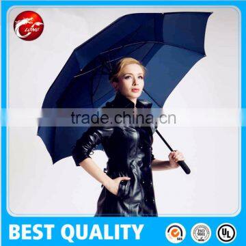 Full Fiberglass Canopy 60" Auto Open Golf Umbrella With EVA Handle photo-2