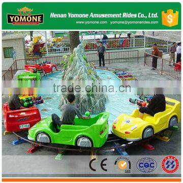 Popular 2016 Hot Sell Kiddie Outdoor Games Water Way Tank Water Shooting Track Train for Sale