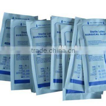 latex surgical gloves/ sterile disposable medical prices /manufacturer