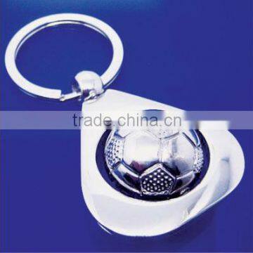 Custom 3d Metal Football Shape Keyring photo-3