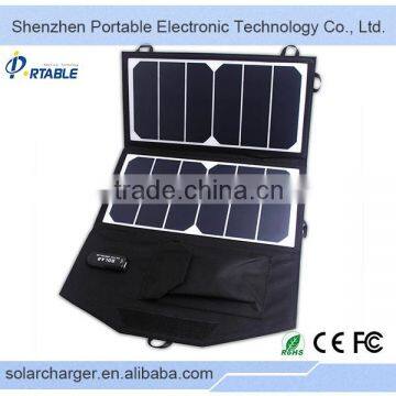 13W Foldable Sunpower Solar Cell Solar Phone Charger photo-4