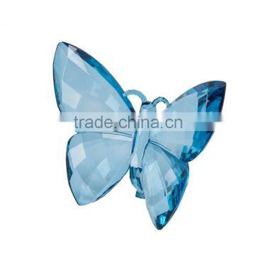 BLUE ACRYLIC DECORATIVE BUTTERFLY