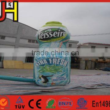 Giant Advertising Inflatables Fruit Juice Bottle , Inflatable Drinking Bottle