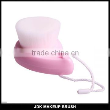 Hot Sale Pink Handle Deep Clean Soft Facial Cleansing Brush