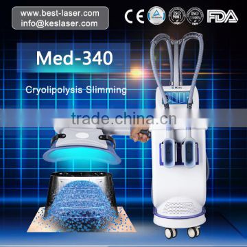 2 handle fat reduction Cryotherapy Body Slimming machine