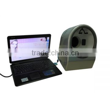 2014 High quality !portable skin analysis magnifier machine