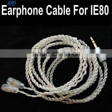 Earphone Cables Headphone Wire HIFI Headset Line For Shure pin series (535/215 etc.)/ For Sennheiser IE80