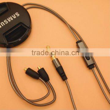 Upgrade Hifi Cable Earphone Replacement Cable Copper Repair Wire for Headphone Shure IE80 UE900