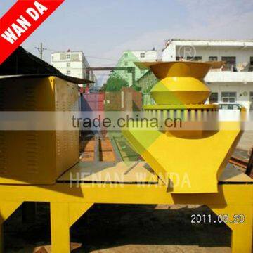 structure simple wanda brand ZBJ series wood chips briguette machine