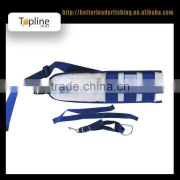 high quality padded fishing rod belt holder/ fishing tackle