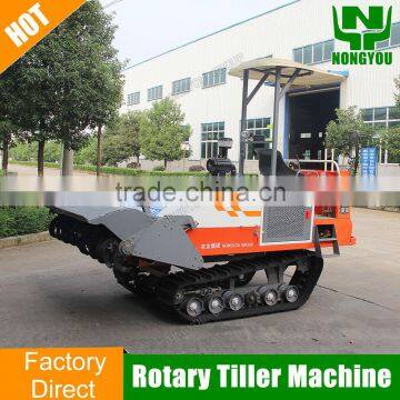 Factory Direct Sale Riding Tractor Tiller Crawler-Type Tractor Tiller Track Tractor Tiller 1GZ-180