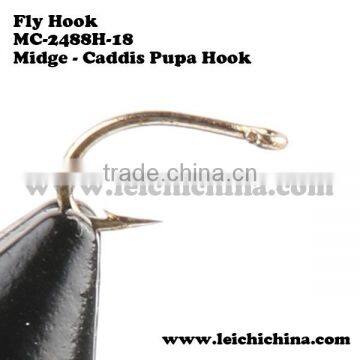 Wholesale high carbon steel fly fishing hooks