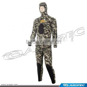 Defier Unisex 5mm Camouflage Wine Green 2PC Spearfishing Suit photo-2