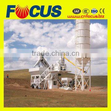 Automatic Mobile Concrete Mixing Plant, 50~60cbm/H Portable Concrete Batching Plant