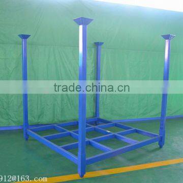 Foldable stacking tyre rack