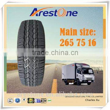 Good reputation cheap light truck tyre 265 75 16