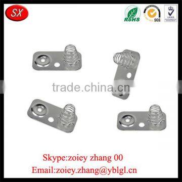 Dongguan China Custom Made SUS304 Metal Small Battery Contact Plate photo-5