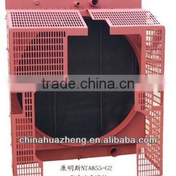 Water radiator for Cummins NTA855-G2, Genset radiator