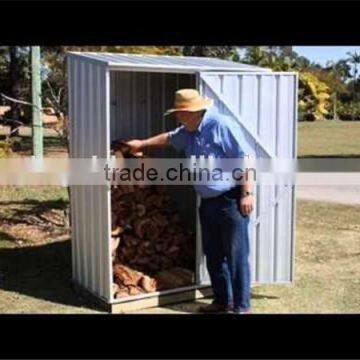 flat roof garden shed to storage wood