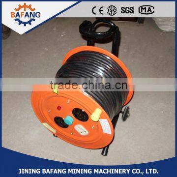 High quality Movable retractable electrical power cable reel
