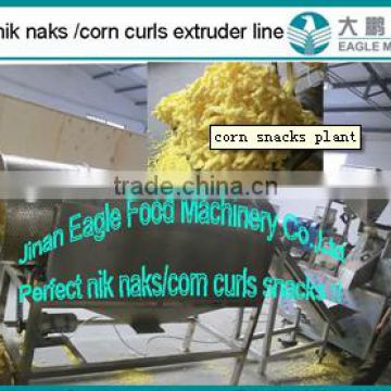 DP100 kurkures/cheetos/ nik naks /corn chips single extruder machine/ making equipment/production line/manufacturer