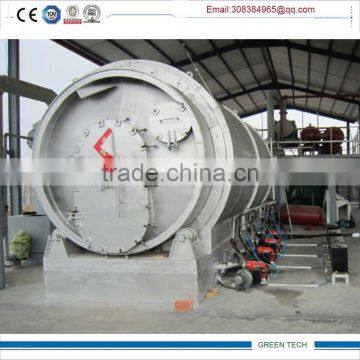 Hot Selling Pollution Free Twenty Tons Capacity Auto Discharging Style Waste Plastic / Rubber Pyrolysis Line photo-5