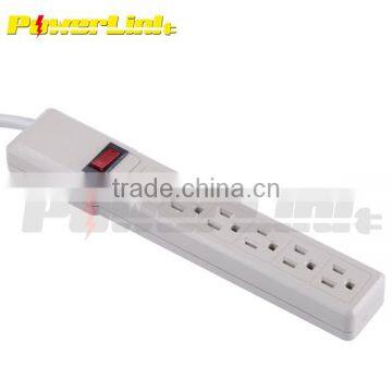 H70199 6 outlet mountable power strip