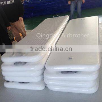 Professional Factory Customize Inflatable Floating Yoga Mat Island photo-3