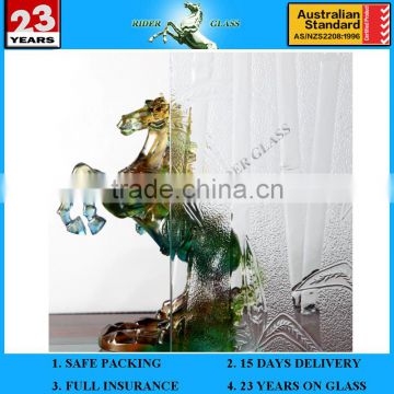 3-8mm CE Accredited Kasumi China Glass