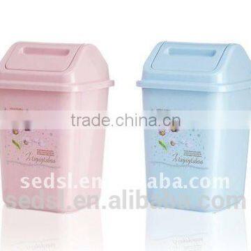 The most popular Plastic PP lady's room trash bins indoor living room