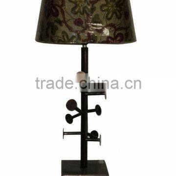 SOI hot selling Table Lamps with made of metal with colorful floral print shade