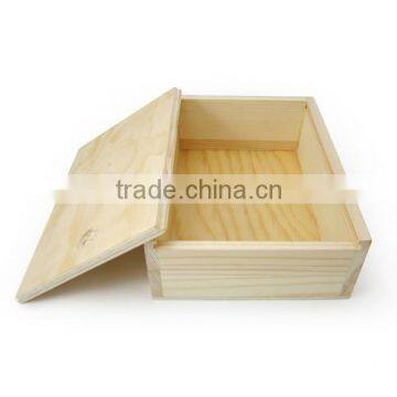 Super Quality Customed Latest Style Natural Eco-friendly Pine Wood Boxes photo-4