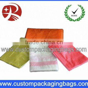 white PVA water soluble plastic bags