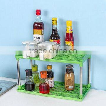 Mix Color Stock Layer 2 Steel Tub Multifunction Combined Storage Rack photo-5