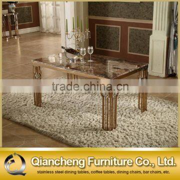 2017 Living Room Rose Golden Metal Side Table Corner Table photo-2