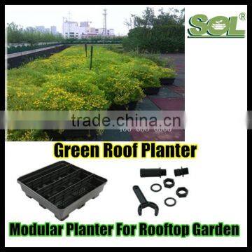 Chinese Garden Suppliers Green Roof System Modular Box Planters for Vertical Green Roof Vertical Farming photo-2