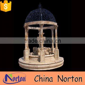 cheap antique marble garden pavilion NTMG-256S