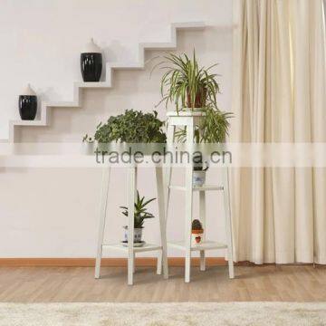 Modern Wooden Flower Display Shelf photo-2