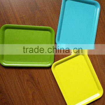 Endurable Colorful Degradable Bamboo Fiber Plate