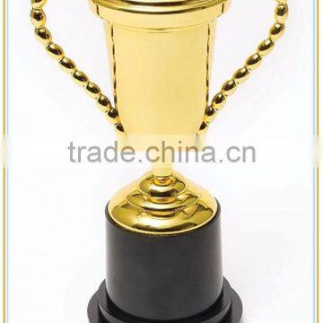 Custom Gold Achievement Trophy Gold Metal Trophy Novel Trophy Cup for Sports Competition photo-2