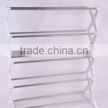 Creative design Stainless steel shoe rack