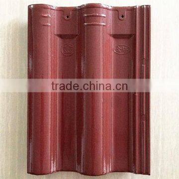 China Supplier Interlocking Villa Ceramic Roof Tile, New Types of Exterior Roofing Decoration photo-4