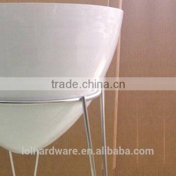 Garden Display Round Metal Wrought Iron Flower Stand photo-2