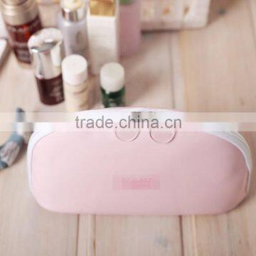 Lovely Princess Pink Carry Makeup Bags PU Cosmetic Bag Toiletry Bag photo-3