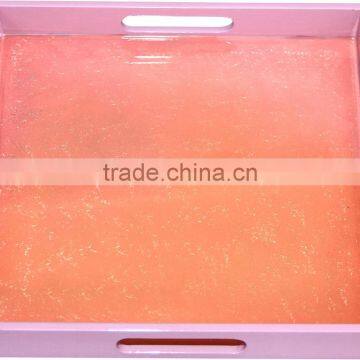Square Lacquered Serving Tray photo-6