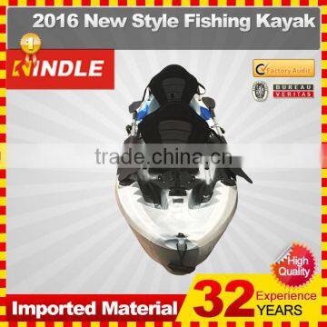 3 Person Family Double Twin Sit On Top Fishing Kayak Canoe Wholesale photo-4