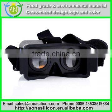silicone and ABS material acrylic Lens 3D glass for cell phone