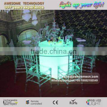 180cm Round Dining Table Led for Modern Events photo-6